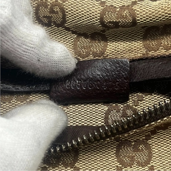 GUCCI GG Belt Bag Monogram Canvas Beige Bum Bag Fanny Pack Waist Bag - Picture 13 of 16